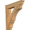 Ekena Millwork Balboa Rough Sawn Traditional Outlooker, Western Red Cedar, 6"W x 26"D x 26"H OUT06X26X26BOA01RWR - alternate 1